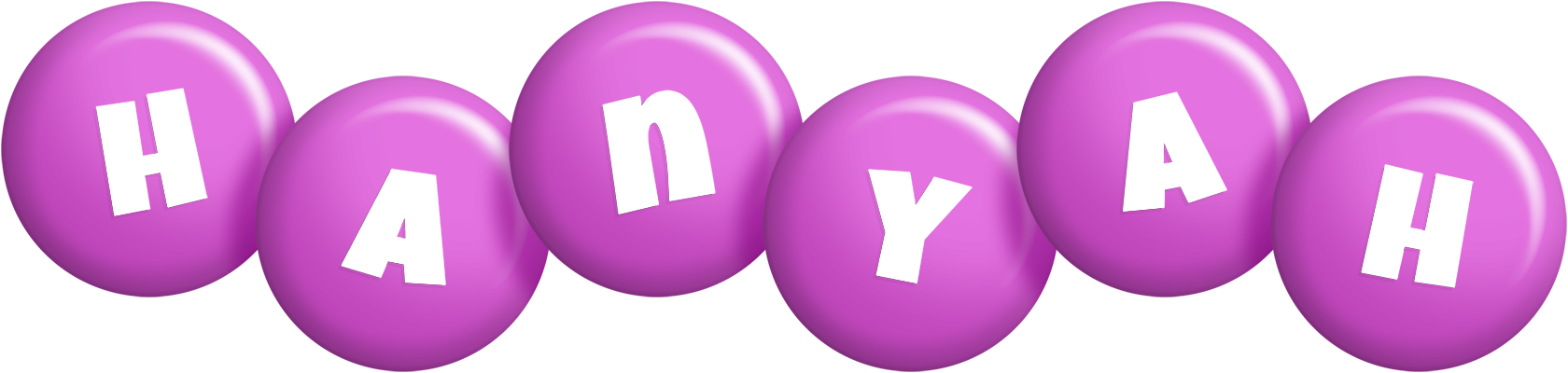 Hanyah candy-purple logo