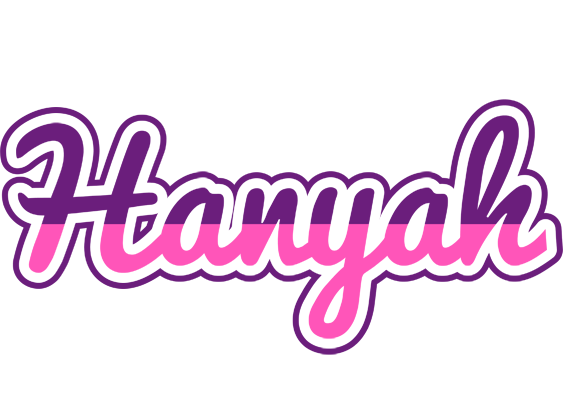 Hanyah cheerful logo
