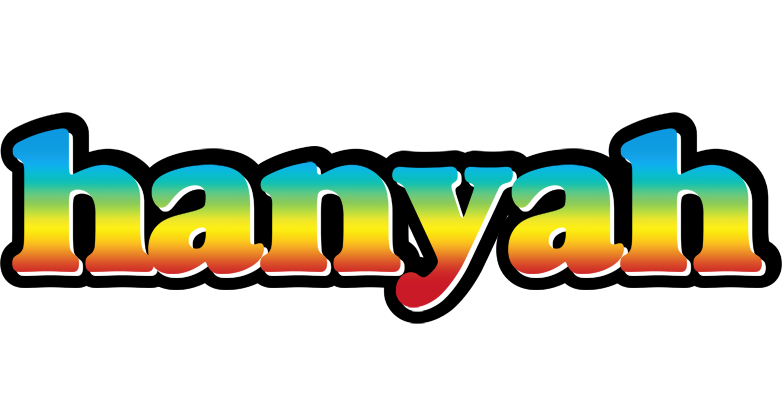 Hanyah color logo