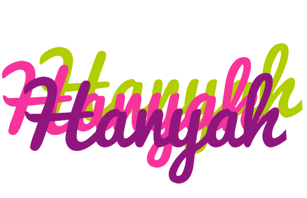 Hanyah flowers logo