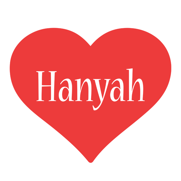 Hanyah love logo