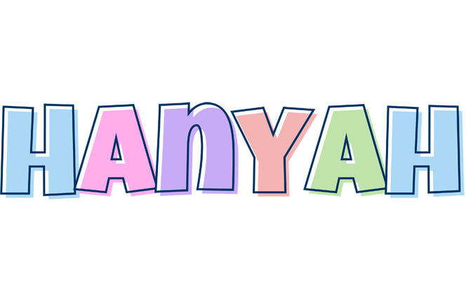 Hanyah pastel logo