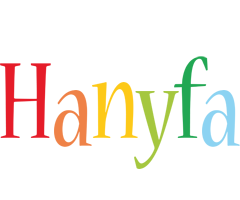 Hanyfa birthday logo