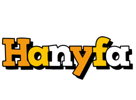 Hanyfa cartoon logo