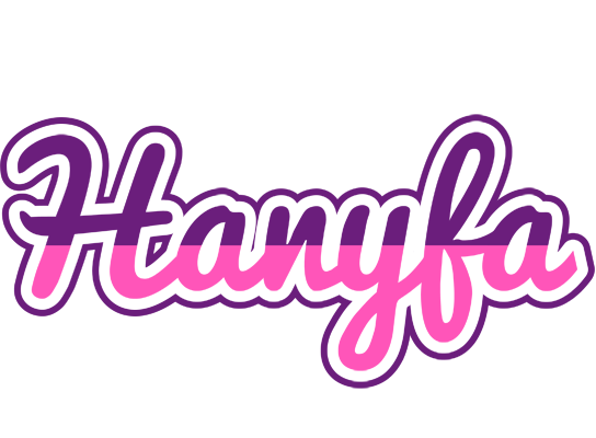 Hanyfa cheerful logo