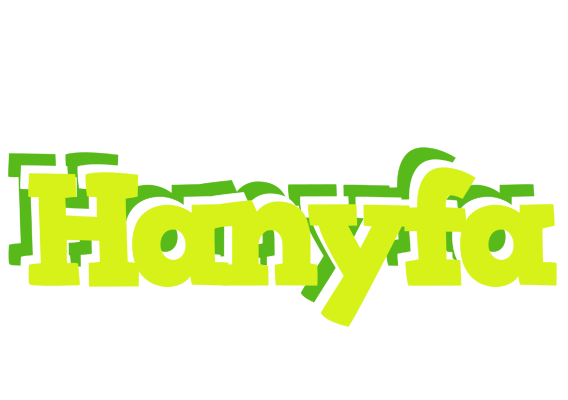 Hanyfa citrus logo