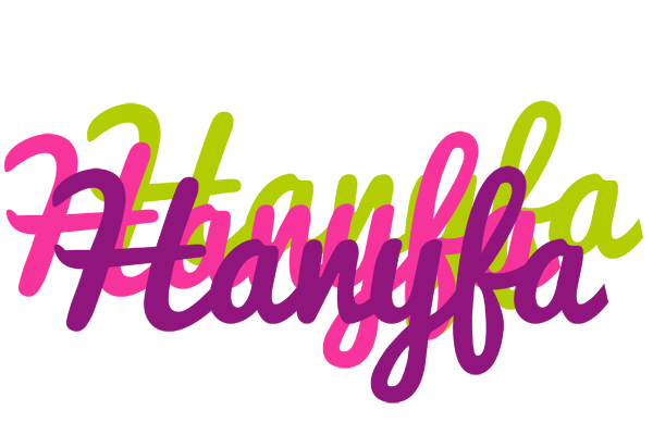Hanyfa flowers logo