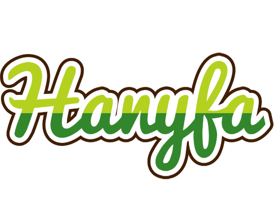 Hanyfa golfing logo