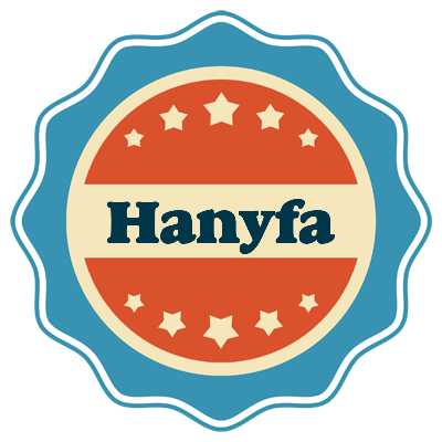 Hanyfa labels logo