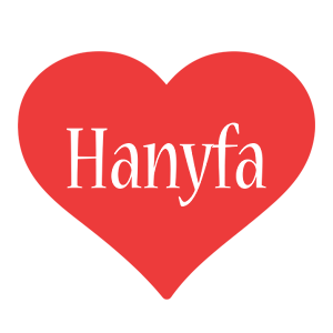Hanyfa love logo