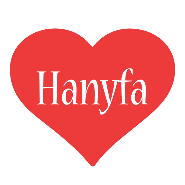 Hanyfa love logo