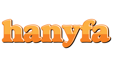 Hanyfa orange logo