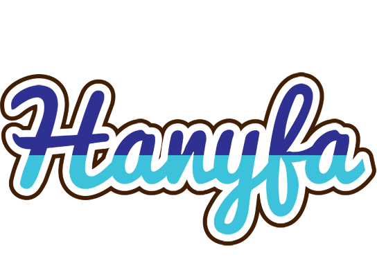 Hanyfa raining logo