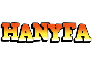 Hanyfa sunset logo