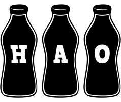 Hao bottle logo