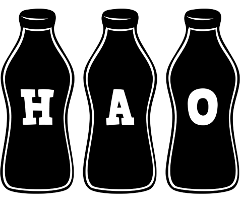 Hao bottle logo