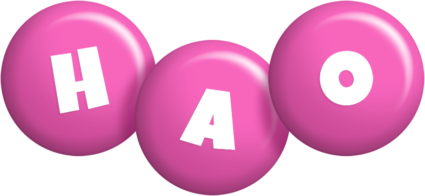 Hao candy-pink logo