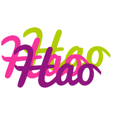 Hao flowers logo