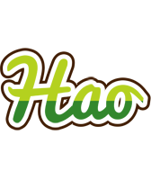 Hao golfing logo