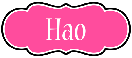 Hao invitation logo