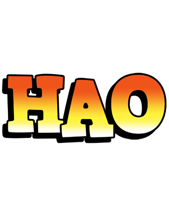 Hao sunset logo