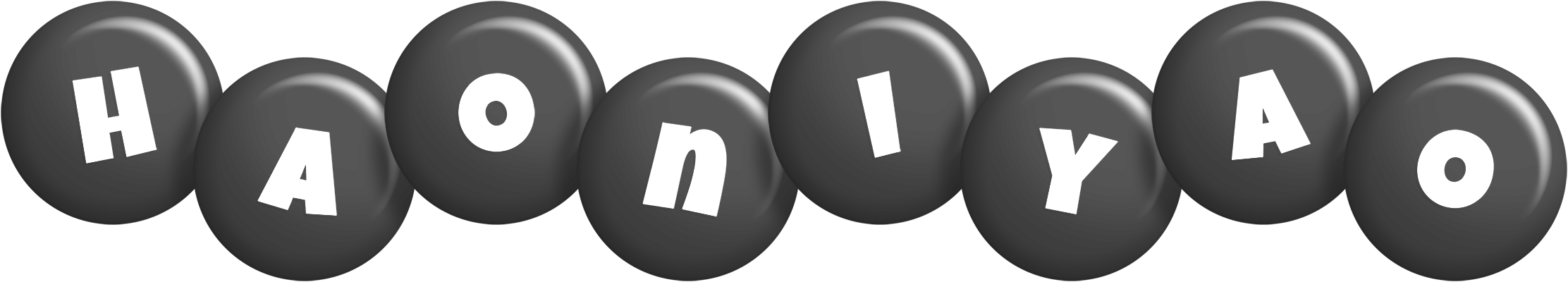 Haoniyao candy-black logo