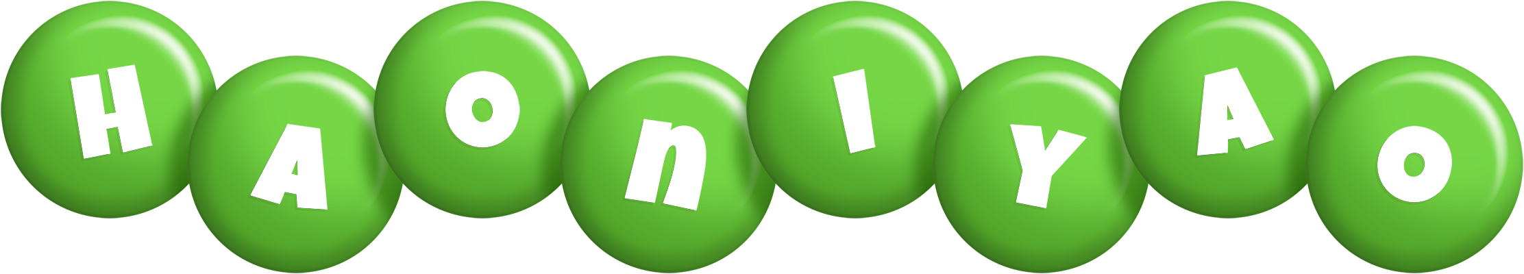 Haoniyao candy-green logo