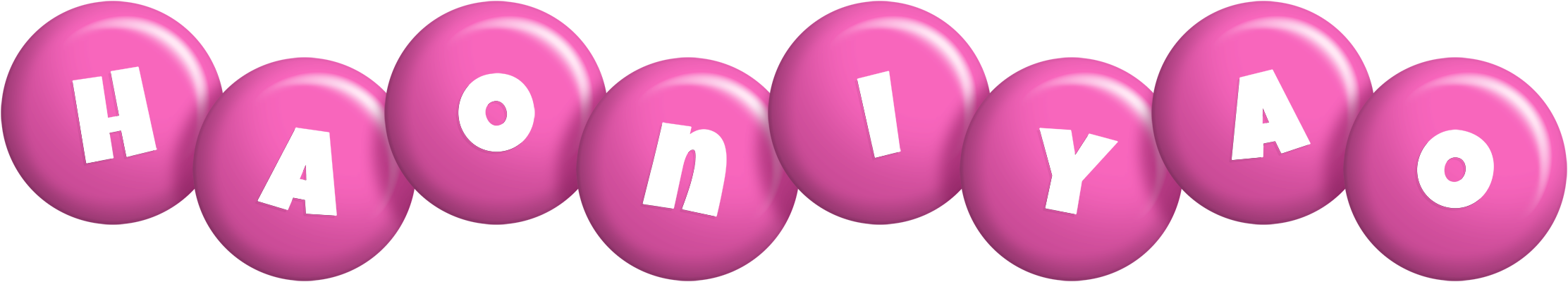 Haoniyao candy-pink logo