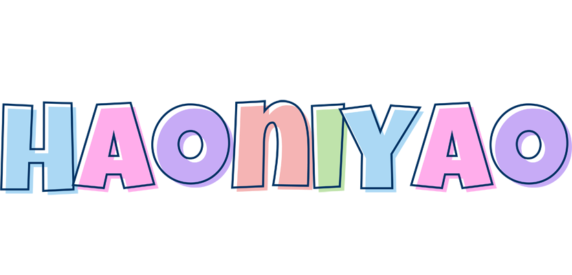 Haoniyao pastel logo