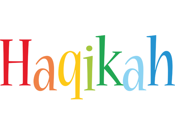 Haqikah birthday logo