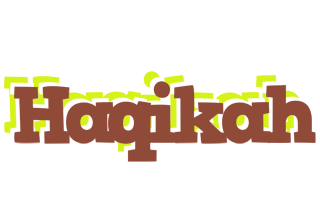 Haqikah caffeebar logo