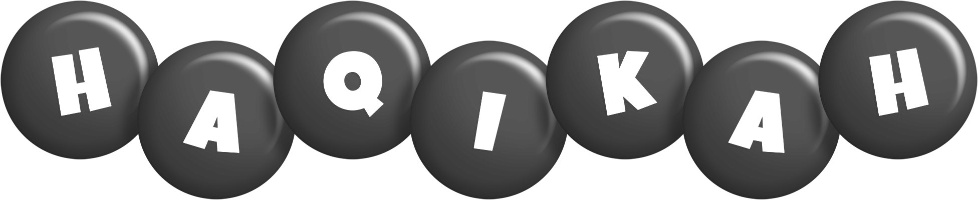 Haqikah candy-black logo