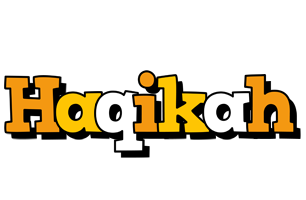 Haqikah cartoon logo