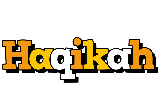 Haqikah cartoon logo