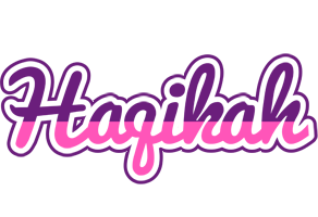 Haqikah cheerful logo