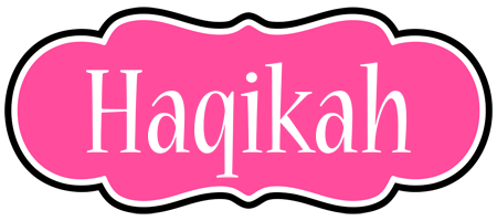 Haqikah invitation logo