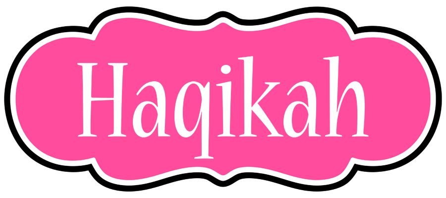 Haqikah invitation logo