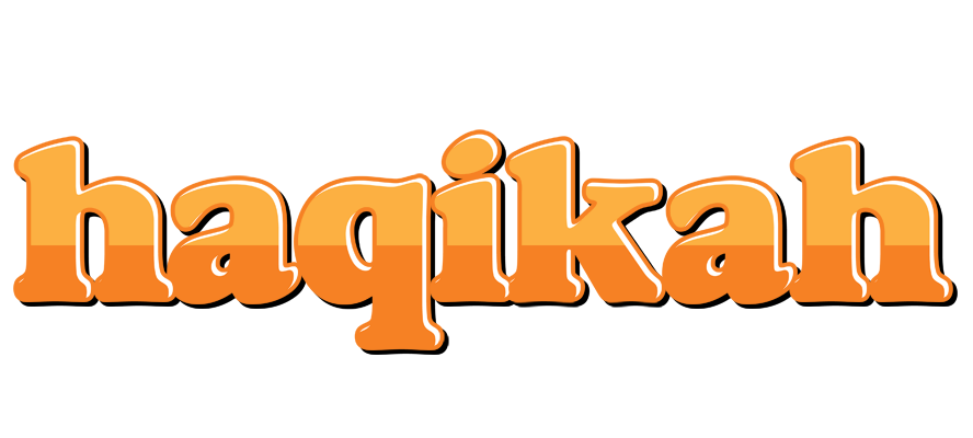 Haqikah orange logo