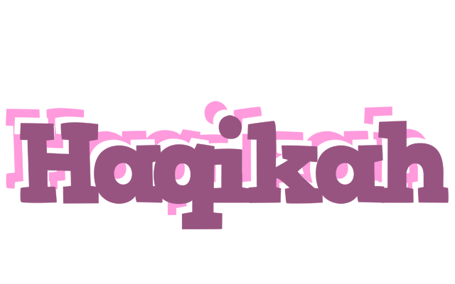 Haqikah relaxing logo