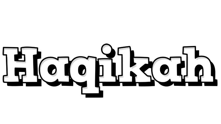 Haqikah snowing logo