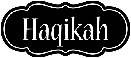 Haqikah welcome logo