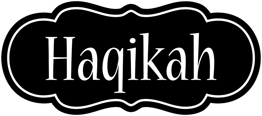 Haqikah welcome logo