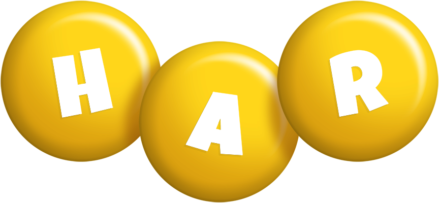 Har candy-yellow logo