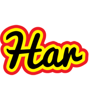 Har flaming logo