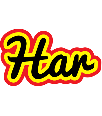 Har flaming logo