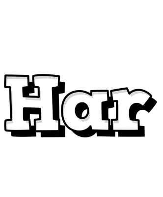 Har snowing logo