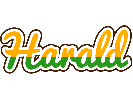 Harald banana logo