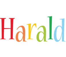 Harald birthday logo