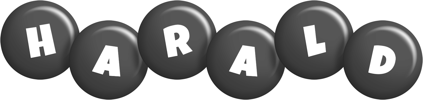Harald candy-black logo