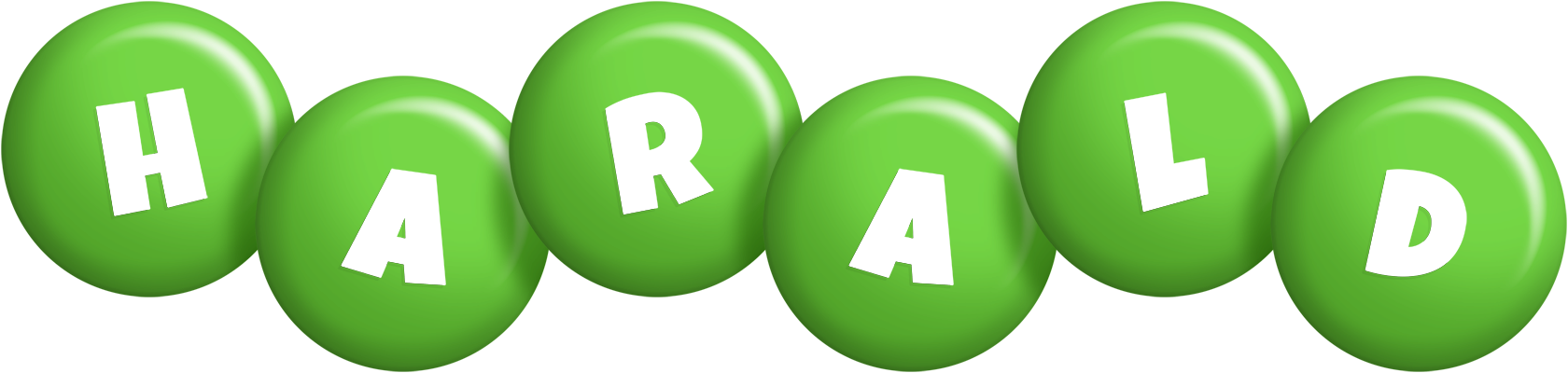 Harald candy-green logo